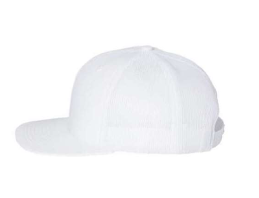 White Adjustable/Snap Back Hat: Hell, Michigan